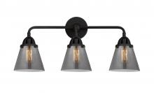 Innovations Lighting 288-3W-BK-G63 - Cone - 3 Light - 24 inch - Matte Black - Bath Vanity Light