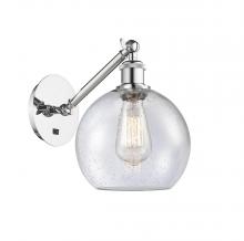 Innovations Lighting 317-1W-PC-G124-8-LED - Athens - 1 Light - 8 inch - Polished Chrome - Sconce