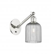  317-1W-PN-G559-5SM - Bridal Veil - 1 Light - 5 inch - Polished Nickel - Sconce