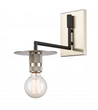  432-1W-BSN - Aurora - 1 Light - 6 inch - Black Satin Nickel - Sconce