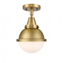  447-1C-BB-HFS-61-BB - Hampden - 1 Light - 7 inch - Brushed Brass - Flush Mount