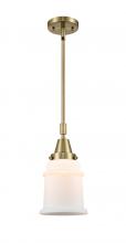  447-1S-AB-G181 - Canton - 1 Light - 7 inch - Antique Brass - Mini Pendant