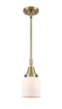  447-1S-AB-G51 - Bell - 1 Light - 5 inch - Antique Brass - Mini Pendant