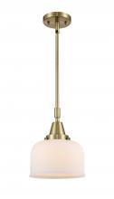  447-1S-AB-G71 - Bell - 1 Light - 8 inch - Antique Brass - Mini Pendant