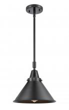 Innovations Lighting 447-1S-BK-M10-BK-LED - Briarcliff - 1 Light - 10 inch - Matte Black - Mini Pendant