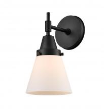  447-1W-BK-G61 - Cone - 1 Light - 6 inch - Matte Black - Sconce