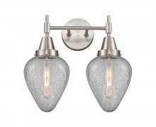 Innovations Lighting 447-2W-SN-G165 - Geneseo - 2 Light - 16 inch - Satin Nickel - Bath Vanity Light