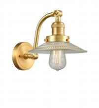  515-1W-SG-G2-LED - Halophane - 1 Light - 9 inch - Satin Gold - Sconce