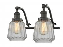 Innovations Lighting 515-2W-OB-G142 - Chatham - 2 Light - 18 inch - Oil Rubbed Bronze - Bath Vanity Light