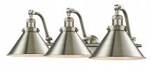  515-3W-SN-M10-SN - Briarcliff 3 Light Bath Vanity Light