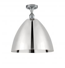  516-1C-PC-MBD-16-PC - Bristol - 1 Light - 16 inch - Polished Chrome - Semi-Flush Mount