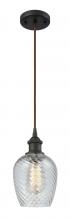  516-1P-OB-G292 - Salina - 1 Light - 6 inch - Oil Rubbed Bronze - Cord hung - Mini Pendant