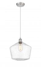 Innovations Lighting 516-1P-SN-G654-12-LED - Cindyrella - 1 Light - 12 inch - Brushed Satin Nickel - Cord hung - Mini Pendant