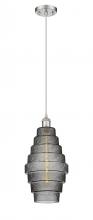 Innovations Lighting 516-1P-SN-G673-8-LED - Cascade - 1 Light - 8 inch - Brushed Satin Nickel - Cord hung - Mini Pendant