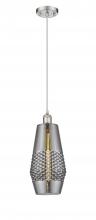 Innovations Lighting 516-1P-SN-G683-7-LED - Windham - 1 Light - 7 inch - Brushed Satin Nickel - Cord hung - Mini Pendant