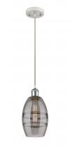 Innovations Lighting 516-1P-WPC-G557-6SM - Vaz - 1 Light - 6 inch - White Polished Chrome - Cord hung - Mini Pendant