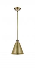  516-1S-AB-MBC-8-AB - Berkshire - 1 Light - 8 inch - Antique Brass - Pendant