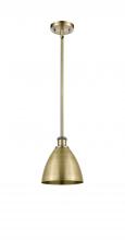  516-1S-AB-MBD-75-AB - Bristol - 1 Light - 8 inch - Antique Brass - Pendant