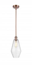 Innovations Lighting 516-1S-AC-G654-7-LED - Cindyrella - 1 Light - 7 inch - Antique Copper - Mini Pendant