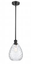 Innovations Lighting 516-1S-BK-G372-LED - Waverly - 1 Light - 8 inch - Matte Black - Mini Pendant