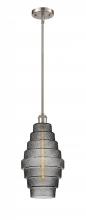 Innovations Lighting 516-1S-SN-G673-8 - Cascade - 1 Light - 8 inch - Brushed Satin Nickel - Mini Pendant