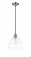 Innovations Lighting 516-1S-SN-GBD-92-LED - Bristol - 1 Light - 9 inch - Brushed Satin Nickel - Mini Pendant