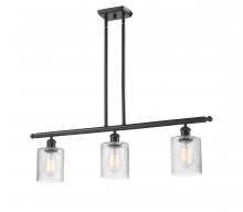  516-3I-OB-G112 - Cobbleskill - 3 Light - 36 inch - Oil Rubbed Bronze - Cord hung - Island Light