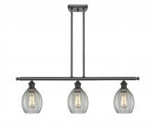  516-3I-OB-G82 - Eaton - 3 Light - 36 inch - Oil Rubbed Bronze - Cord hung - Island Light