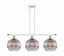 Innovations Lighting 516-3I-WPC-G556-10SM - Rochester - 3 Light - 37 inch - White Polished Chrome - Cord hung - Island Light