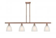  516-4I-AC-G381 - Castile - 4 Light - 48 inch - Antique Copper - Cord hung - Island Light