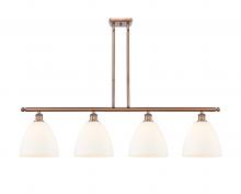  516-4I-AC-GBD-91 - Bristol - 4 Light - 48 inch - Antique Copper - Cord hung - Island Light