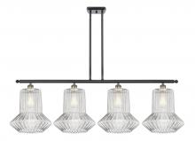  516-4I-BAB-G212-LED - Springwater - 4 Light - 50 inch - Black Antique Brass - Cord hung - Island Light