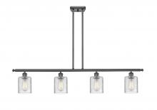  516-4I-OB-G112 - Cobbleskill - 4 Light - 48 inch - Oil Rubbed Bronze - Cord hung - Island Light