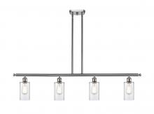  516-4I-SN-G802 - Clymer - 4 Light - 48 inch - Brushed Satin Nickel - Cord hung - Island Light