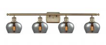 Innovations Lighting 516-4W-AB-G93 - Fenton - 4 Light - 37 inch - Antique Brass - Bath Vanity Light