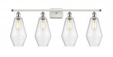 Innovations Lighting 516-4W-WPC-G654-7 - Cindyrella - 4 Light - 37 inch - White Polished Chrome - Bath Vanity Light