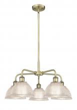  516-5CR-AB-G422 - Arietta - 5 Light - 26 inch - Antique Brass - Chandelier