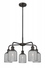 Innovations Lighting 516-5CR-OB-G559-5SM - Bridal Veil - 5 Light - 23 inch - Oil Rubbed Bronze - Chandelier