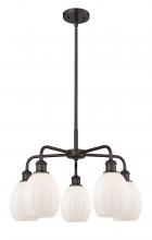  516-5CR-OB-G81 - Eaton - 5 Light - 24 inch - Oil Rubbed Bronze - Chandelier