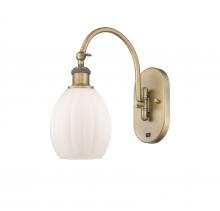 Innovations Lighting 518-1W-BB-G81-LED - Eaton - 1 Light - 6 inch - Brushed Brass - Sconce