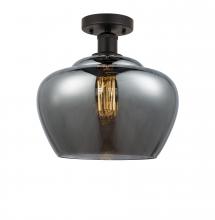  616-1F-OB-G93-L - Fenton - 1 Light - 11 inch - Oil Rubbed Bronze - Semi-Flush Mount