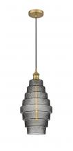 Innovations Lighting 616-1P-BB-G673-8 - Cascade - 1 Light - 8 inch - Brushed Brass - Cord hung - Mini Pendant