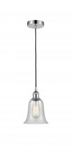 Innovations Lighting 616-1P-PC-G2812 - Hanover - 1 Light - 6 inch - Polished Chrome - Cord hung - Mini Pendant