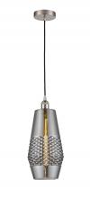 Innovations Lighting 616-1P-SN-G683-7-LED - Windham - 1 Light - 7 inch - Brushed Satin Nickel - Cord hung - Mini Pendant