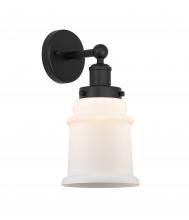  616-1W-BK-G181 - Canton - 1 Light - 6 inch - Matte Black - Sconce