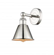 Innovations Lighting 616-1W-PN-M8-PN - Smithfield - 1 Light - 7 inch - Polished Nickel - Sconce