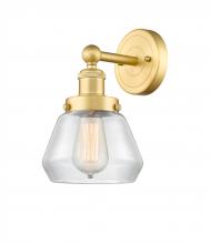 Innovations Lighting 616-1W-SG-G172 - Fulton - 1 Light - 7 inch - Satin Gold - Sconce