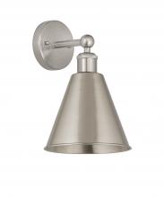 Innovations Lighting 616-1W-SN-MBC-8-SN - Berkshire - 1 Light - 8 inch - Satin Nickel - Sconce