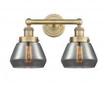 Innovations Lighting 616-2W-BB-G173 - Fulton - 2 Light - 16 inch - Brushed Brass - Bath Vanity Light