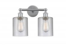 Innovations Lighting 616-2W-PC-G112 - Cobbleskill - 2 Light - 14 inch - Polished Chrome - Bath Vanity Light